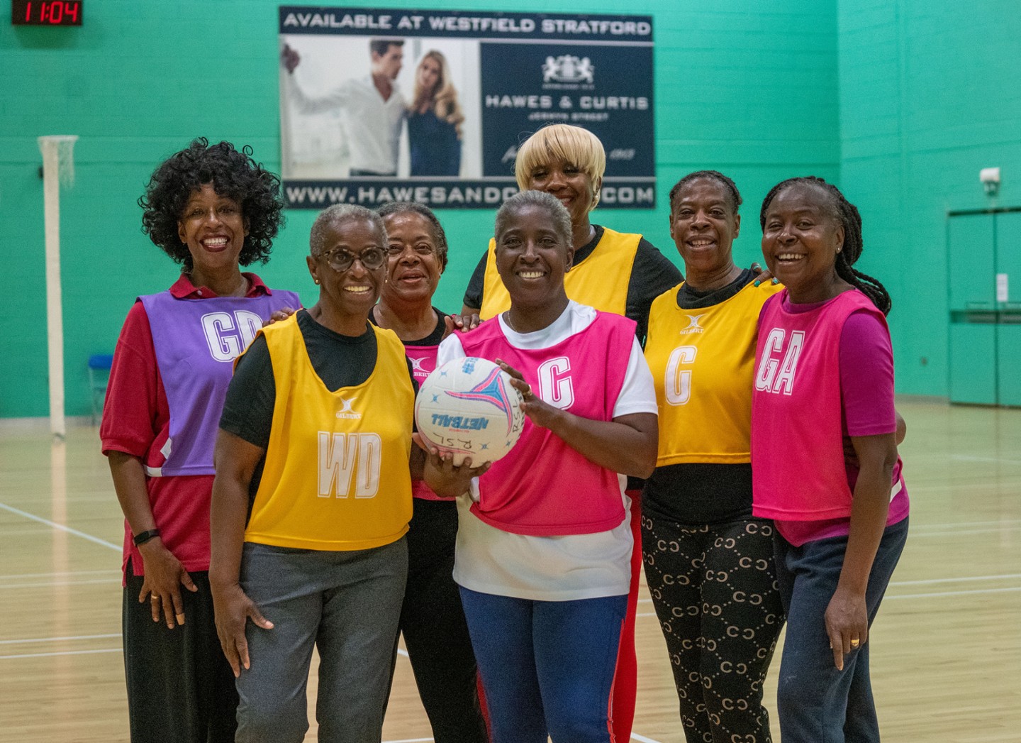 Redbridge Walking Netballers Give A Warm Welcome!