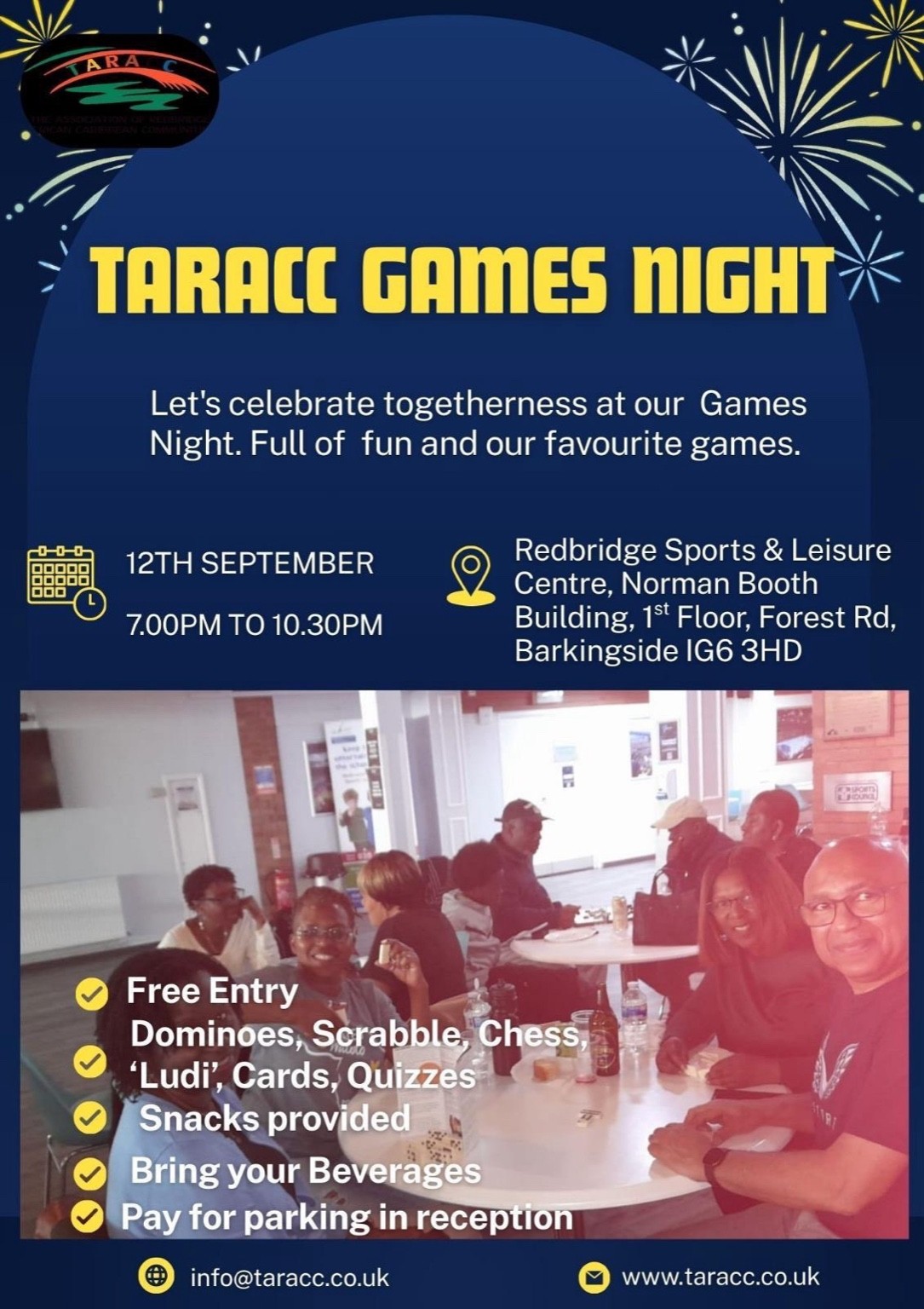 TARACC Games Night!